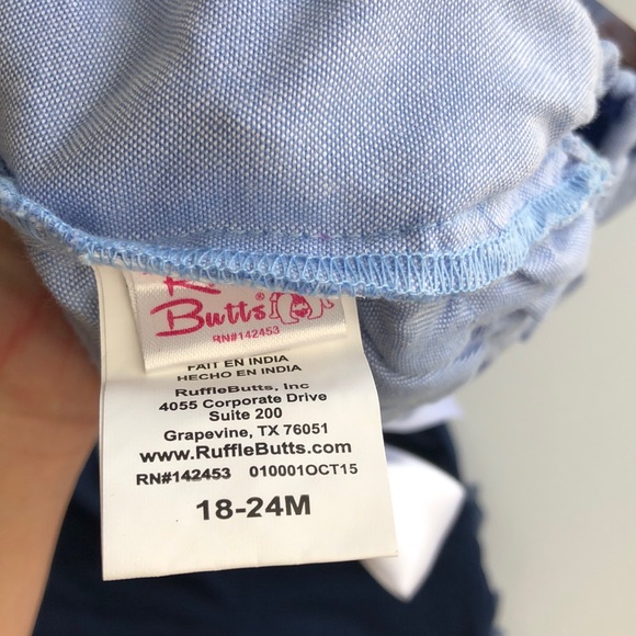 Ruffle Butts Blue Bottom Bundle NWT - Picture 4 of 7
